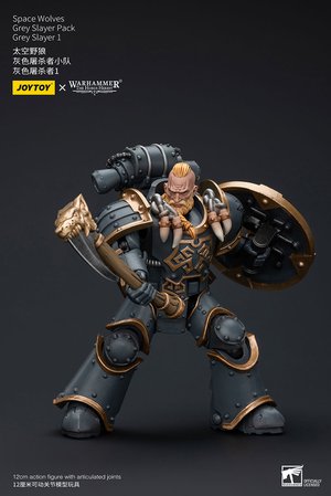 Space Wolves Grey Slayer Pack Grey Slayer 1 - Premium action figure - $39.99