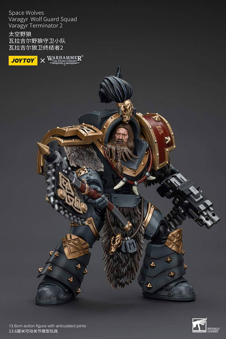 Space Wolves Varagyr Wolf Guard Squad Varagyr Terminator 2 - main product image