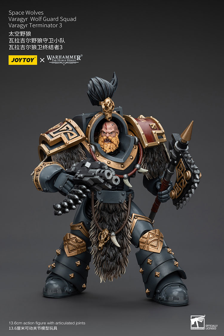 Space Wolves Varagyr Wolf Guard Squad Varagyr Terminator3 - main product image