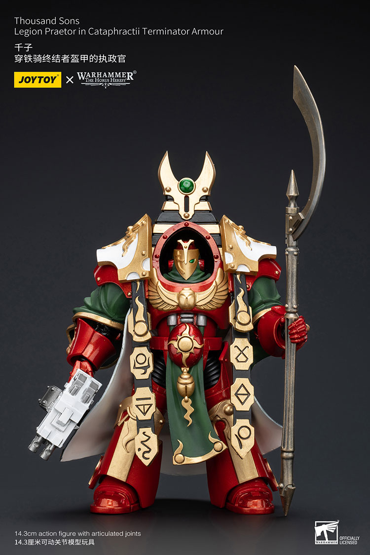 Thousand sons Legion Praetor in Cataphractii Terminator Armour - main product image
