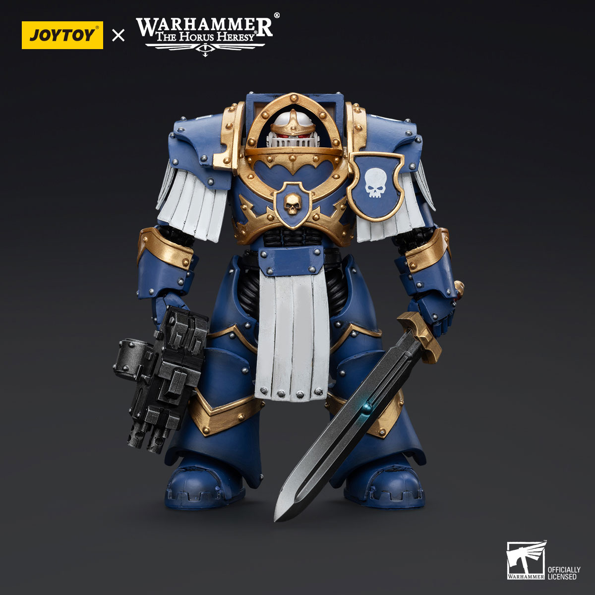 Ultramarines Cataphractii Terminator Squad Sergeant with Power Sword - view 7