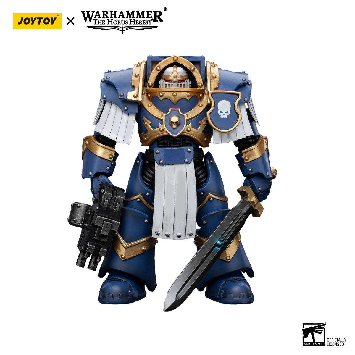 Ultramarines Cataphractii Terminator Squad Sergeant with Power Sword - view 8