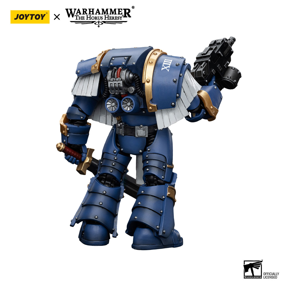 Ultramarines Cataphractii Terminator Squad Sergeant with Power Sword - view 9