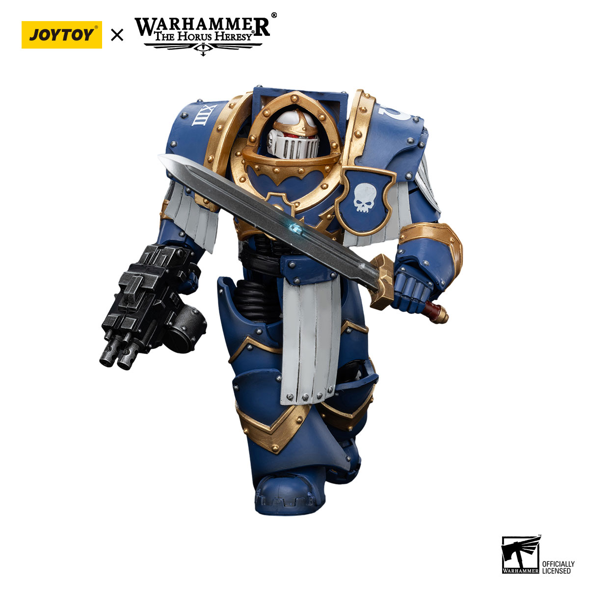 Ultramarines Cataphractii Terminator Squad Sergeant with Power Sword - view 11