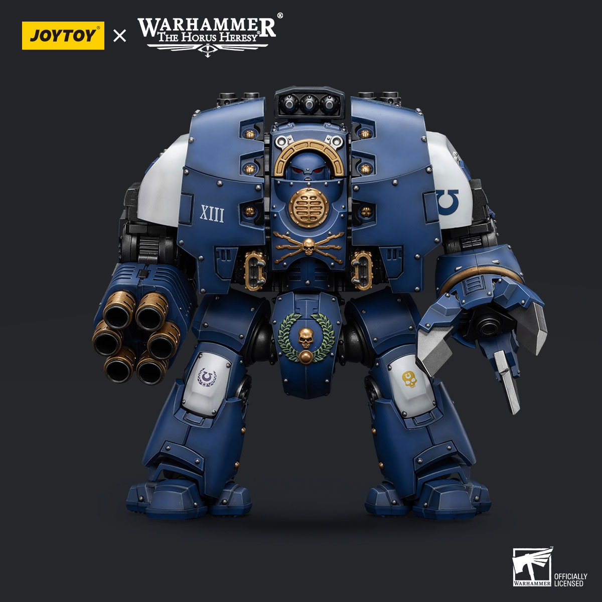 Ultramarines Leviathan Dreadnought with Cyclonic Melta Lance And Siege Claws - view 13