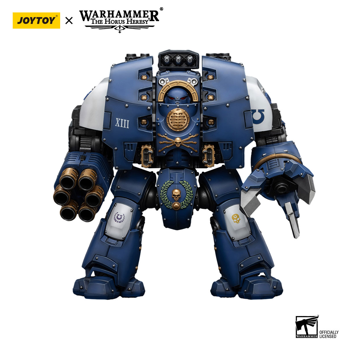 Ultramarines Leviathan Dreadnought with Cyclonic Melta Lance And Siege Claws - view 14